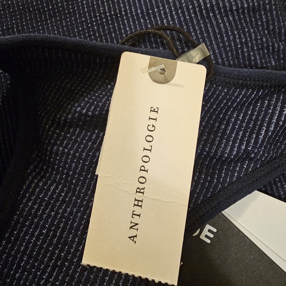 Blue Anthropologie The Upside Women's Circular Knit RAF Mini Dress - Picture 5 of 15